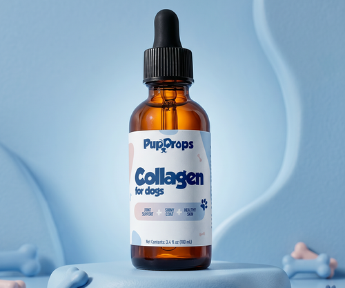 Liquid Collagen for Dogs by Pupdrops