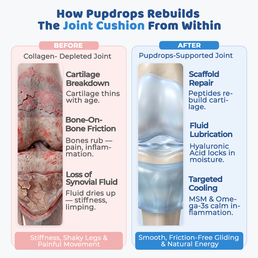 Liquid Collagen for Dogs by Pupdrops